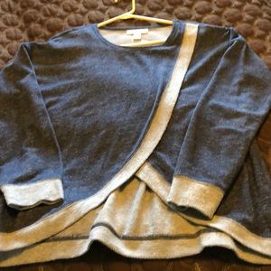 Long Sleeve Blue Nursing Top